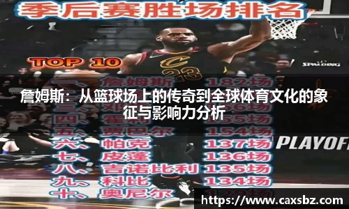 詹姆斯：从篮球场上的传奇到全球体育文化的象征与影响力分析